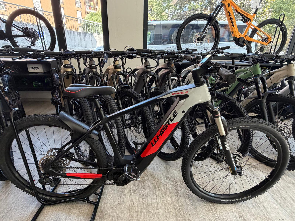 ebike front in carbonio Whistle O-Race C7.4