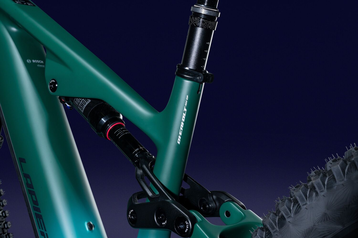 LAPIERRE OVERVOLT AM CF 6.8 - Bosch 5 gen - 800WH - 120NM
