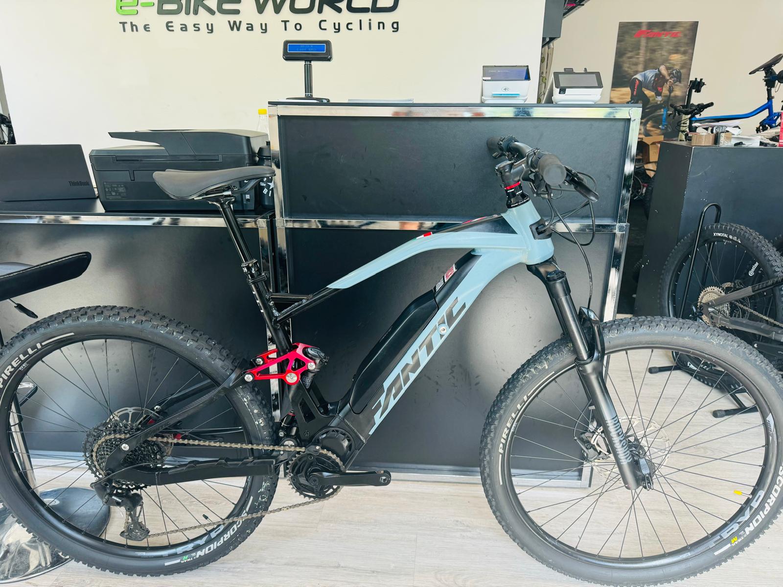 ebike full pari al nuovo con soli 130 KM Fantic XTF 1.5 Alltrack