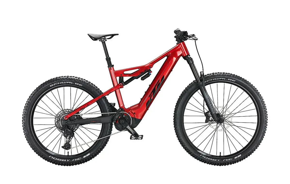 La KTM Macina Kapoho 7973 S un? eBike allmountain con escursione da 160mm adatta sia in salita che per la discesa con un ottimo rapporto qualit… prezzo.